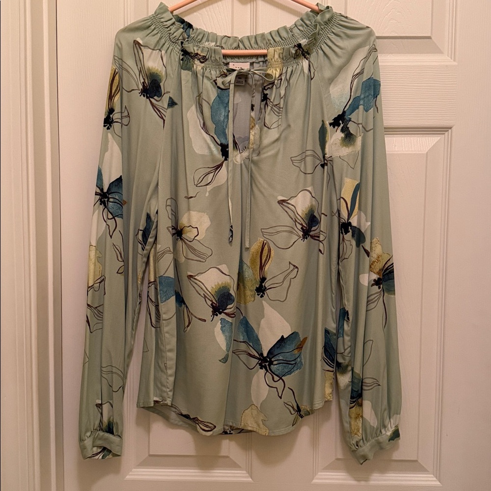 Floral Long Sleeve Blouse